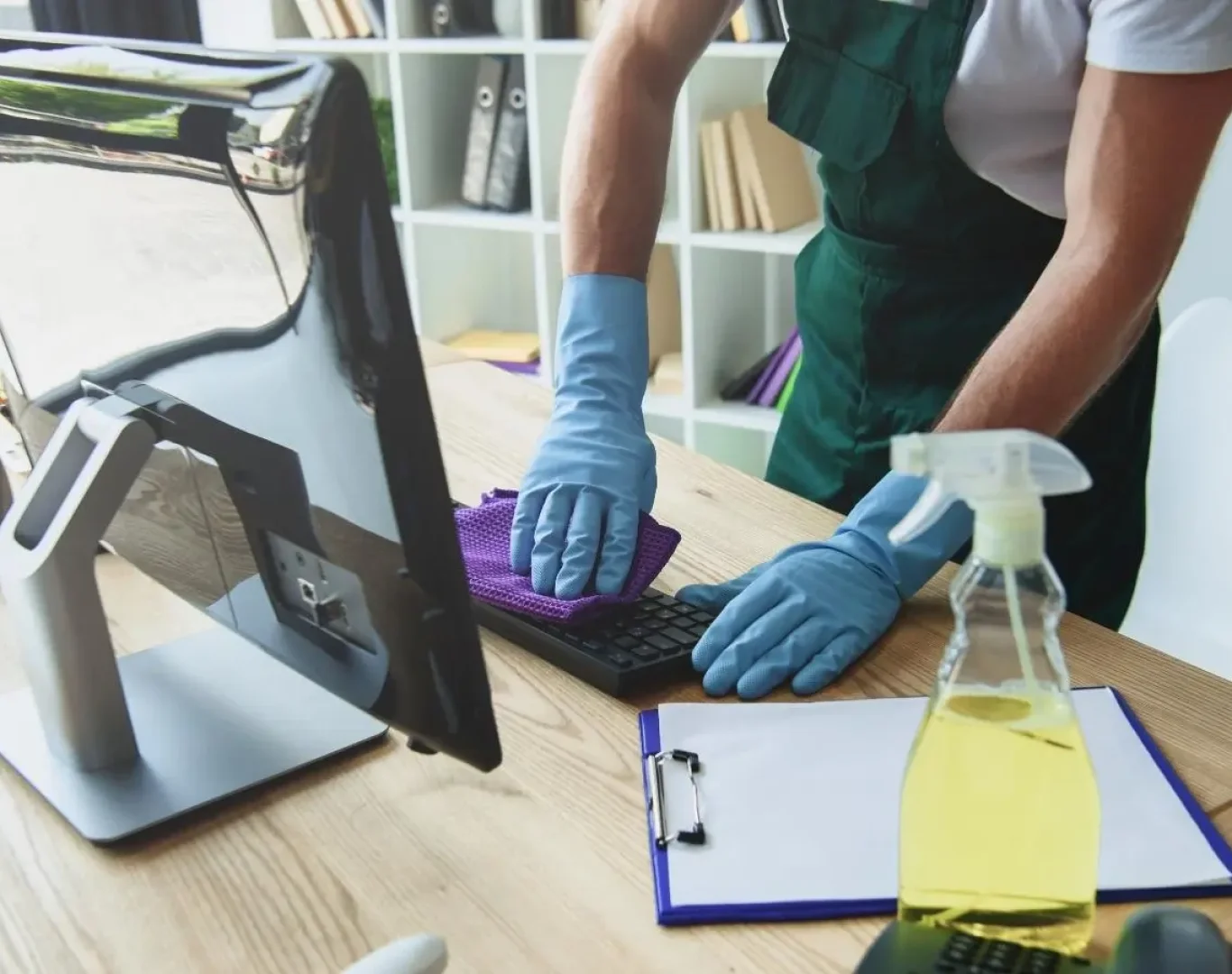 Our expert team doing commercial cleaning services near me in North York, ON