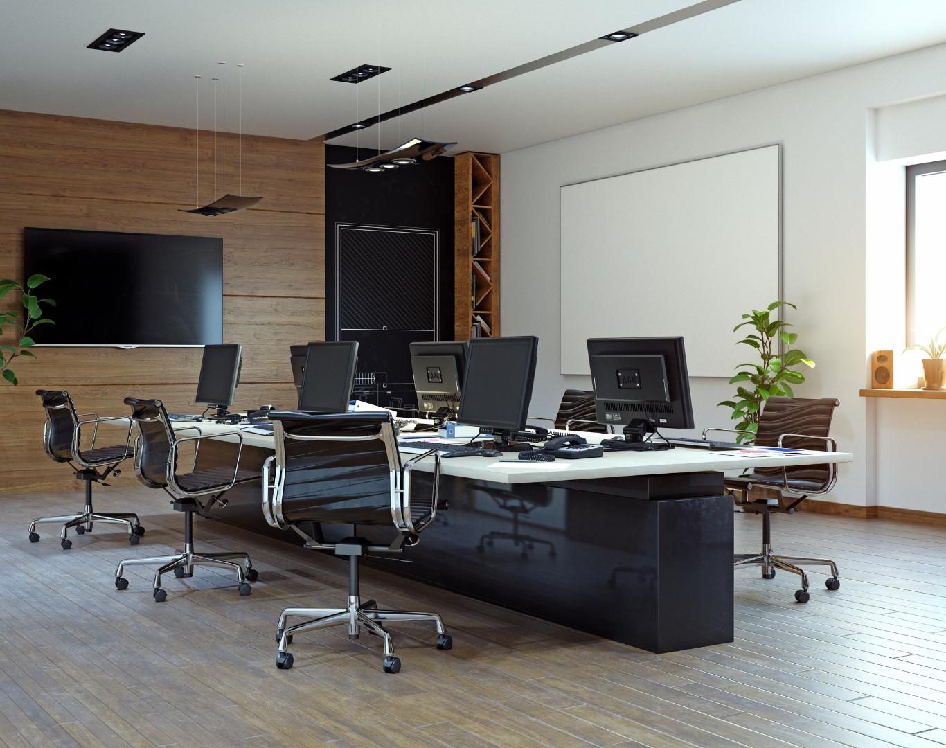 Our team providing office cleaning in North York, ON